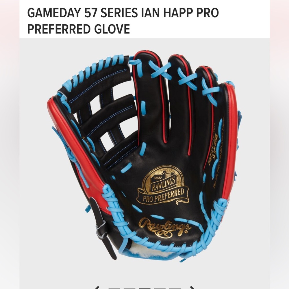 Rawlings Pro Series size 12 3/4 baseball glove NWT